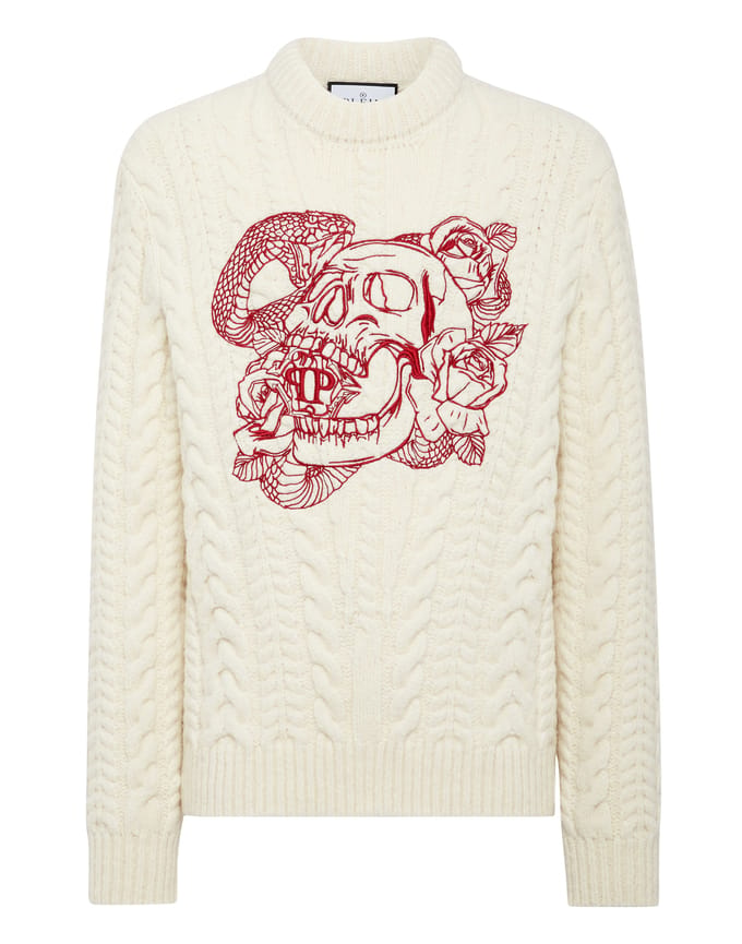 Pullover Ronde Hals Skull