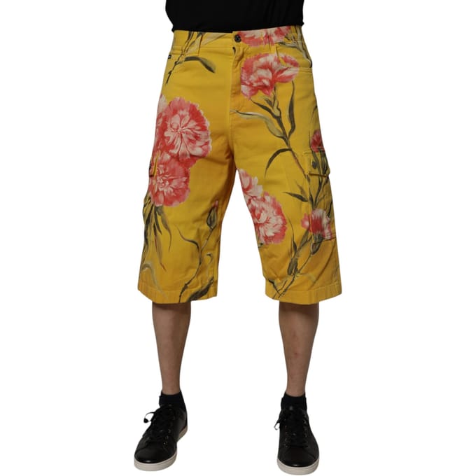 Florale Cargo Shorts