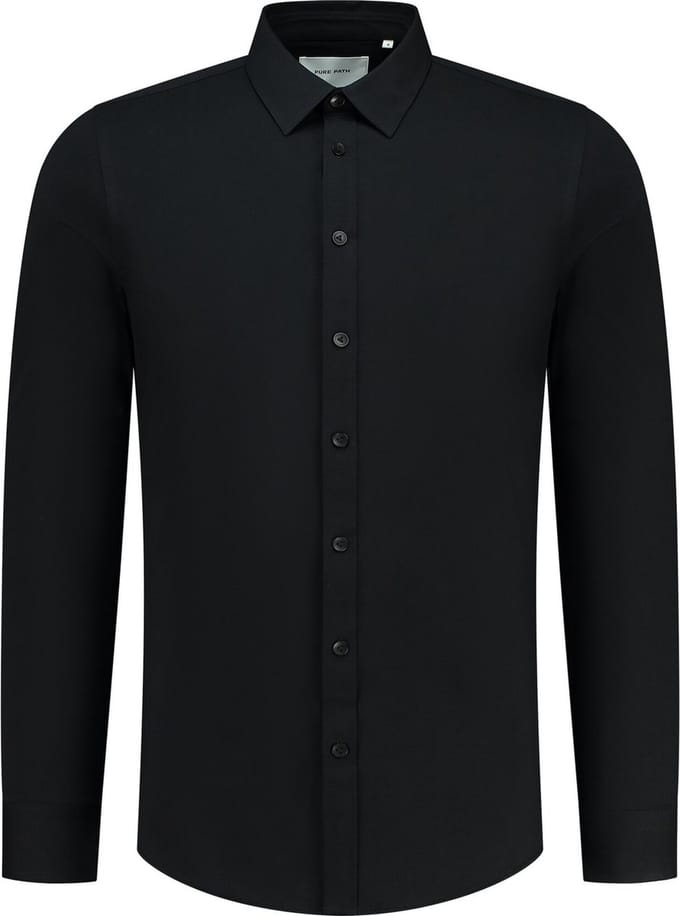 Pure Path Essential Jersey Shirt Black (10212 - 02)