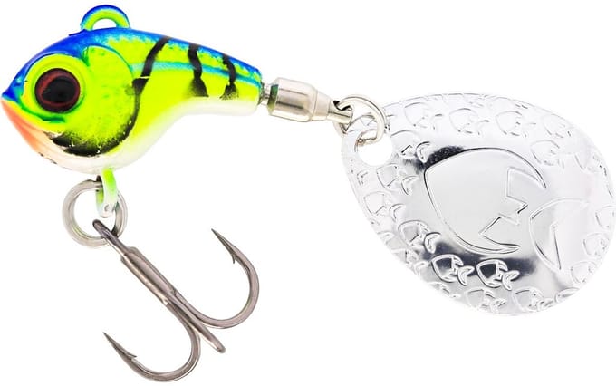 Westin Dropbite Tungsten Spin Tail Jig Chartreuse Blue Craw 18gr (2.2cm)