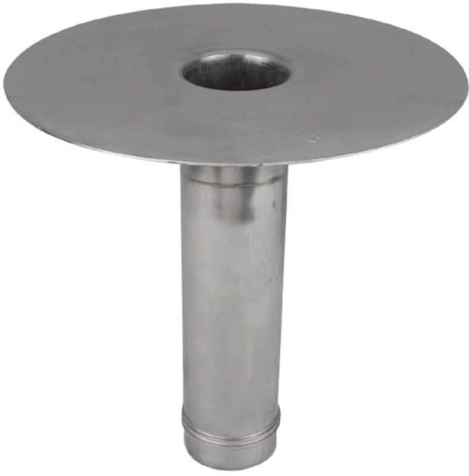 Hemelwaterafvoer – Ø80 mm Aansluiting – 300 x 80 x 400 mm – Platte Daken