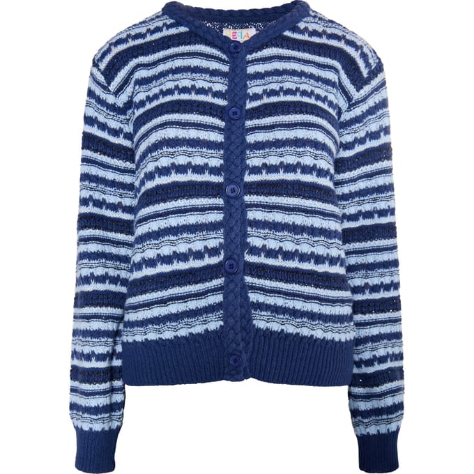 IZIA Vest Dames Navy Veelkleurig