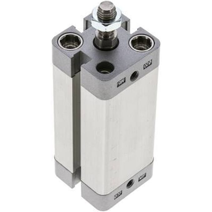 ISO 21287 Compacte Dubbelwerkende Cilinder 20-50mm - Magnetisch - Mannelijke Stang