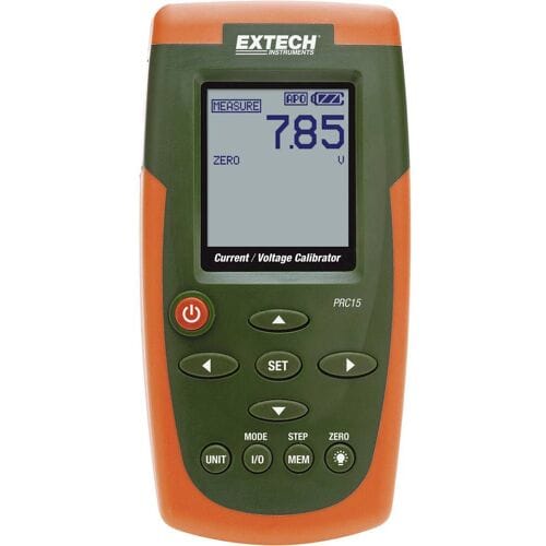 Extech PRC15 Kalibrator – Spanning, Stroomsterkte