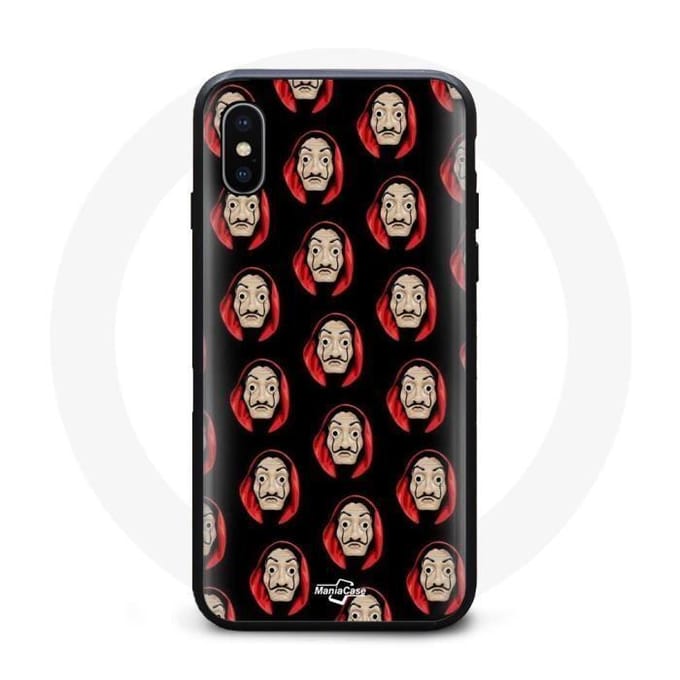 Coque Iphone XS Max La Casa De Papel Faces