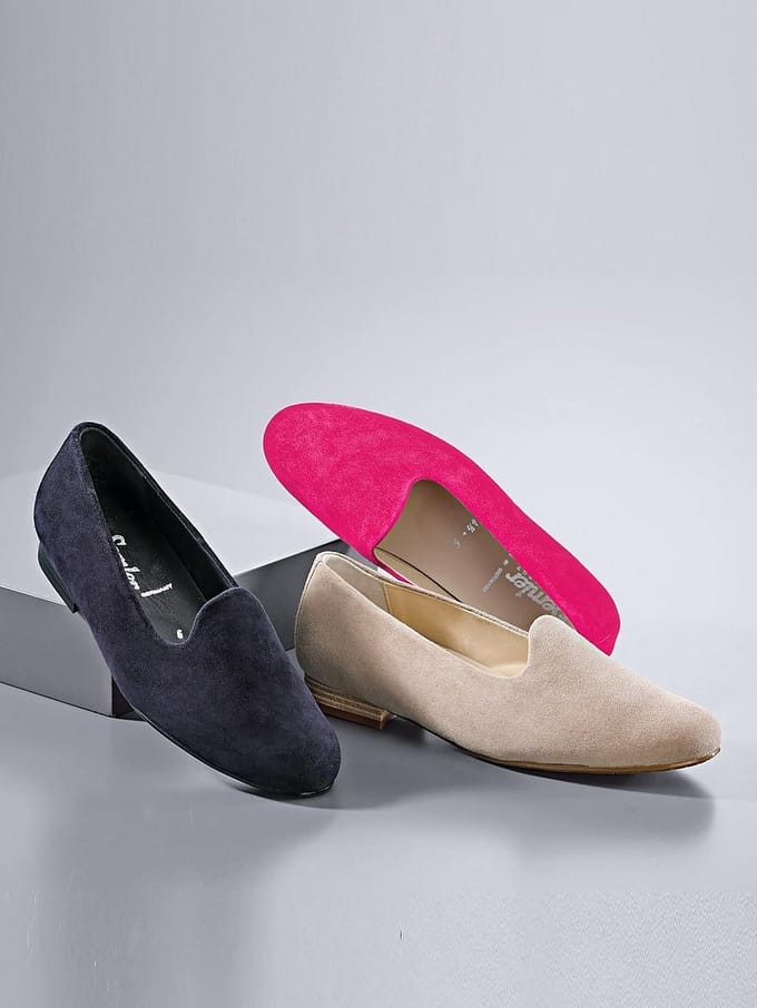 Pantoffels Van Semler blauw