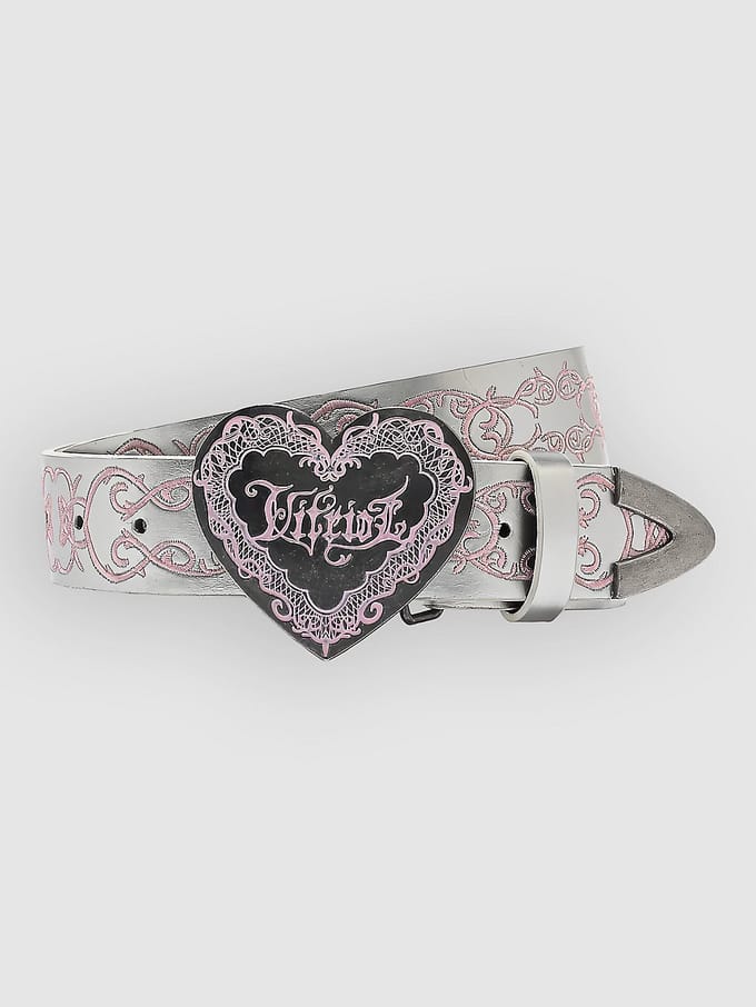 Vitriol Metal Lace Riem grijs
