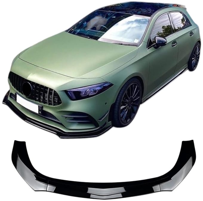 Frontspoiler - Compatibel Met Mercedes A Klasse - W177 - 2018-2023