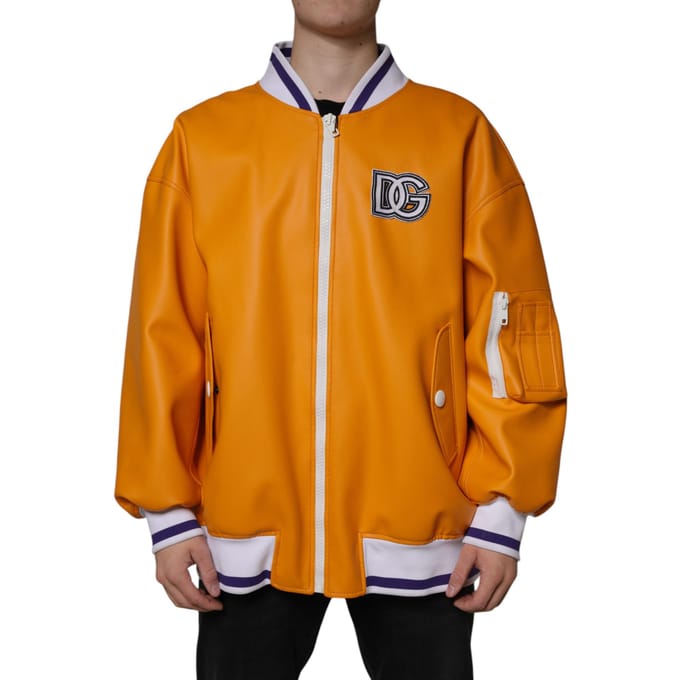 Leren Bomberjack Dg Varsity