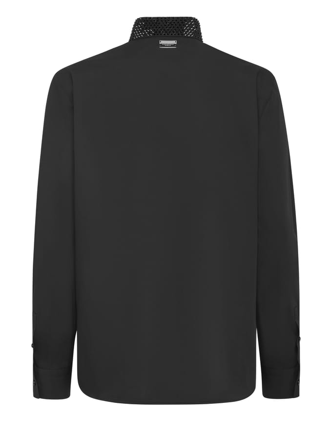 Plastron Strass Regular Shirt