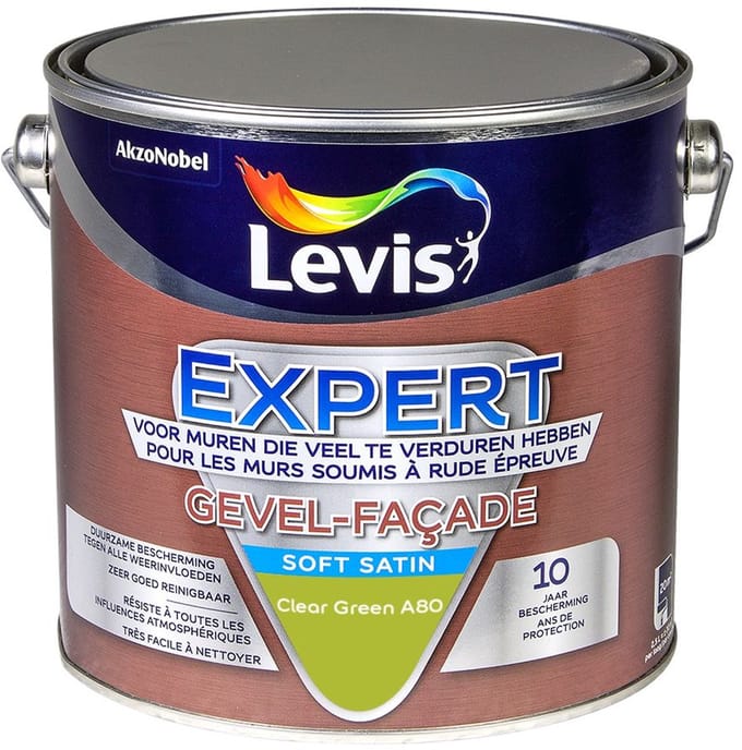 Levis - Expert Gevel Mix - Clear Green A80 - Mengverf - 2,5 L