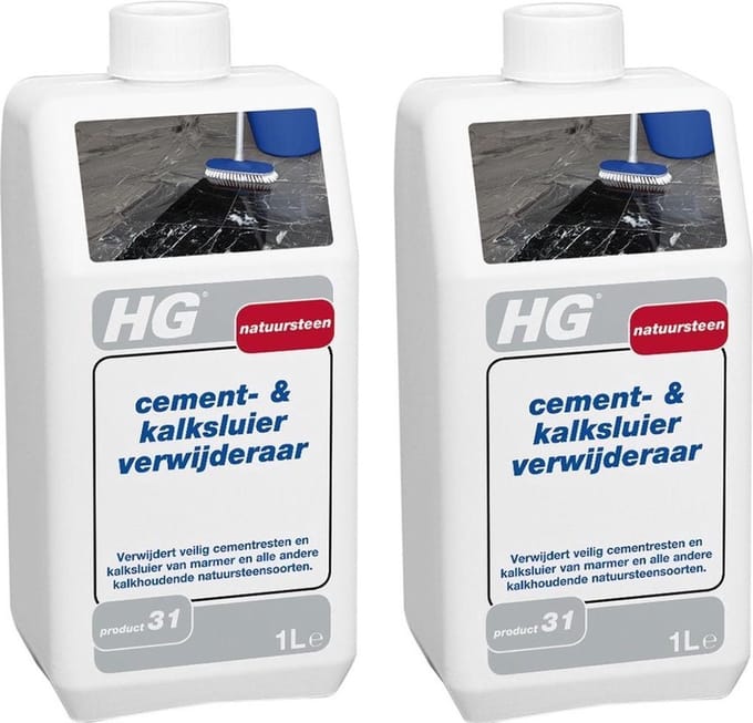 HG natuursteen cement- & kalksluier verwijderaar Dé cementsluierverwijderaar - 2 Stuks !