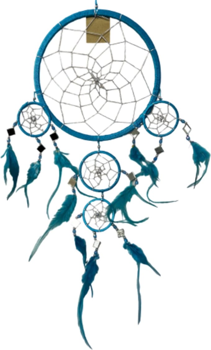 Dromenvanger spiegel 22CM - Turquoise