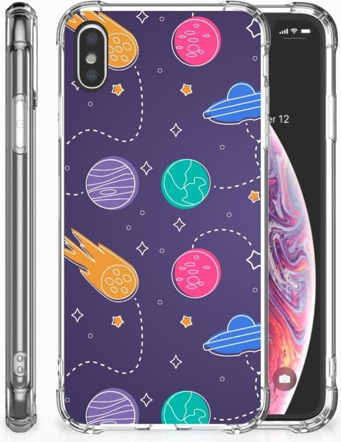 Apple iPhone Xs Max Anti Shock Bumper Case Space