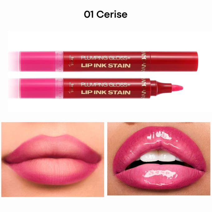 2in1 Plumping LipGloss & Lip liner 01 Cerise - 5.8ml