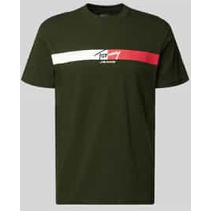 regular fit T-shirt van puur katoen