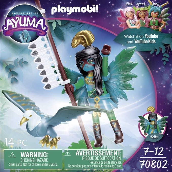 PLAYMOBIL Adventures Of Ayuma Knight Fairy - 70802
