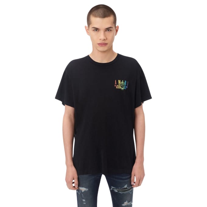 Amiri Xo Beverly Hills Zwart T-shirt