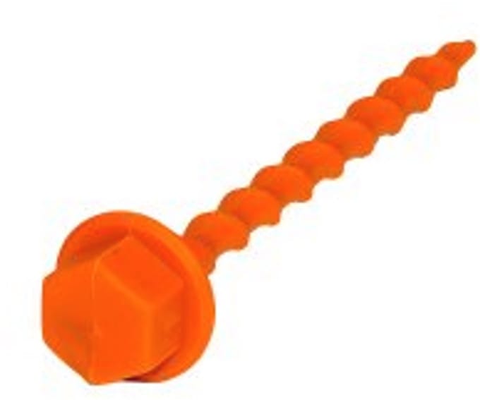 Schroef Pegs Klein 12 cm Set van 12
