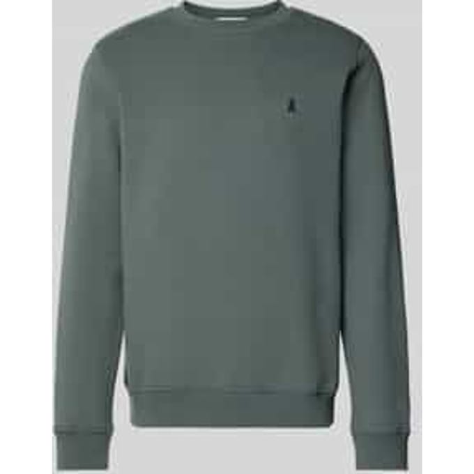 Regular fit sweatshirt van puur biologisch katoen Model 'BAARO FLEECE'