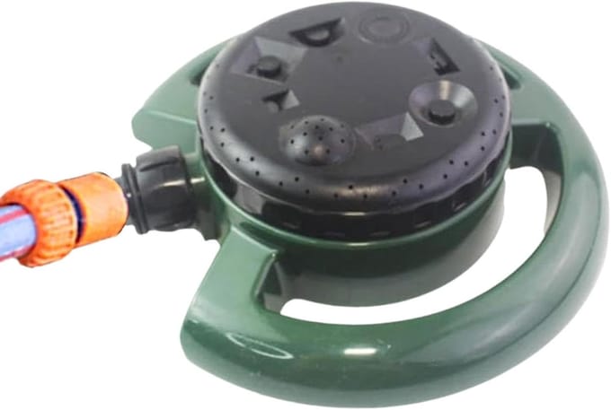 Gazon sproeier - Tuinsproeier - Gazon water geven - 8 sproeimodus - 2-8 meter bereik - Groen