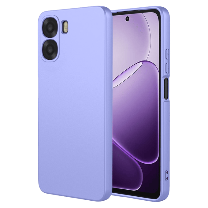 Mocaa OPPO A6x Siliconen Hoesje Paars