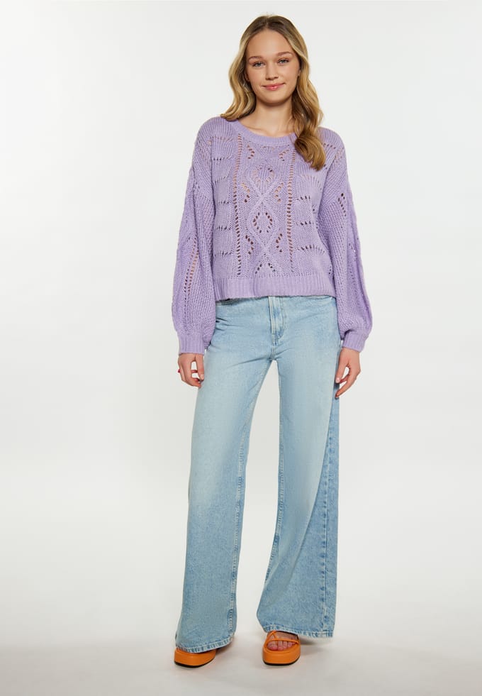 Mymo Jumper Dames lavendel
