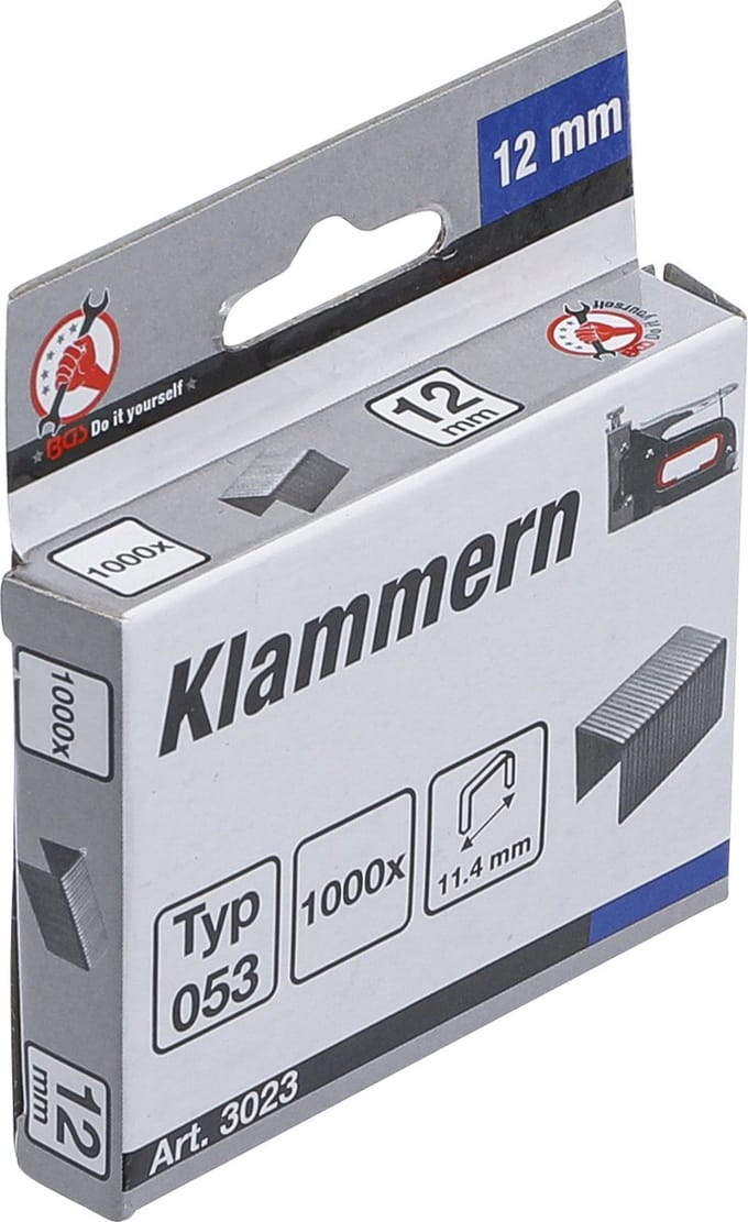 BGS Hechtnieten type 53 12 x 11,4 mm 1000 stuks