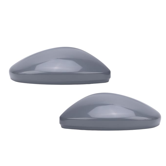 Paire de Coques de Rétroviseur Protectrices Anti-Rayures Utilisation Longue Durée Coque de Rétroviseur Extérieur pour Voitures gray