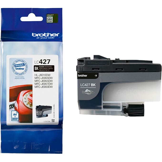 brother inktcartridge voor stofprinter PrintModa Studio HL-JF1 - Schwarz, LC427BK