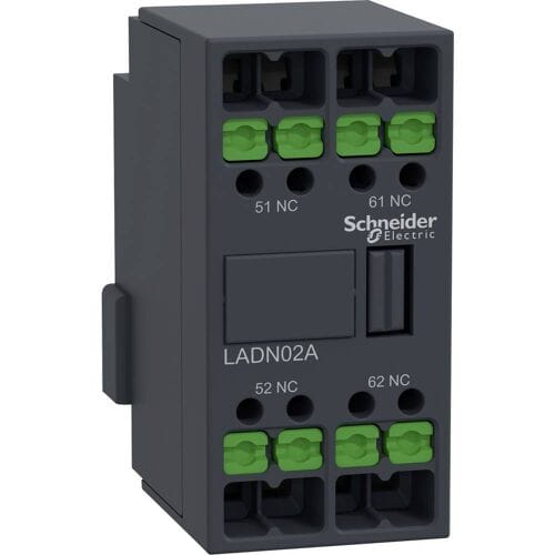 Schneider Electric LADN02A Hulpschakelblok 2x NC Piece 1 stuk(s)