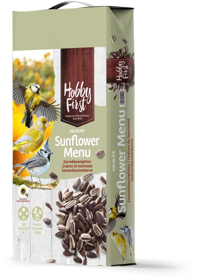 HobbyFirst Wildlife Zonnebloempitten Menu - 8 kg