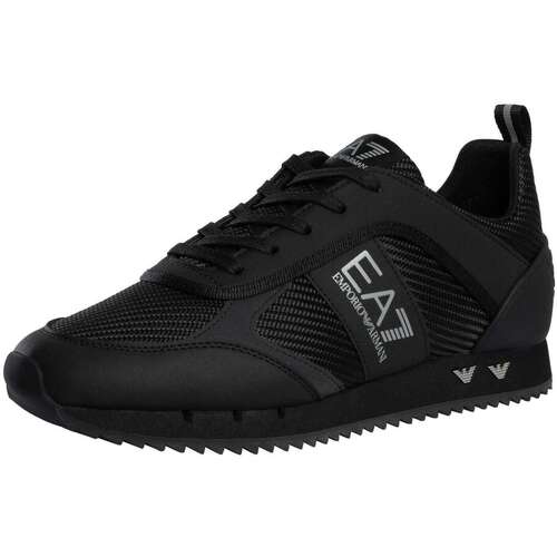 Lage Sneakers Emporio Armani EA7 Carbon Mesh Logo Trainers