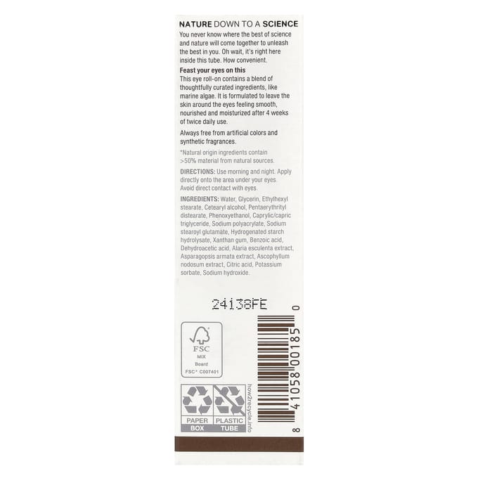 Age Defense Eye Roll-On, 15ml(0.5 fl oz) white