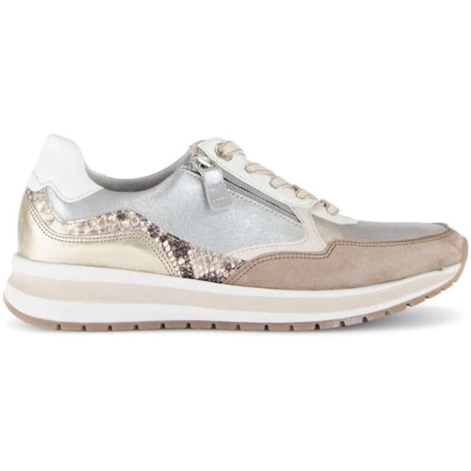 Gabor Sneakers beige Suede - Dames