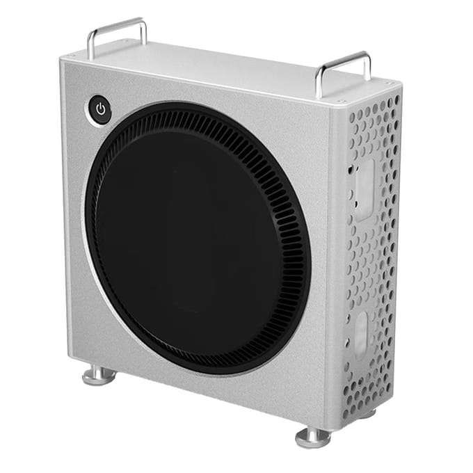 Chassis Standaard Aluminiumlegering Stijlvolle Look Verbeterde Warmteafvoer Schokbestendig Holle Desktop