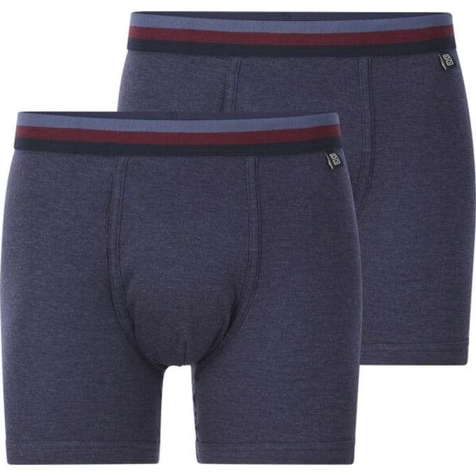 Babista herren 2-Pack Thermobroek - 06/M/L - blauw - Plus Size