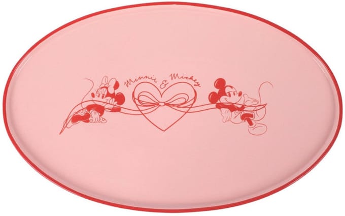 Disney Home Mickey & Minnie Serving Plate Valentine