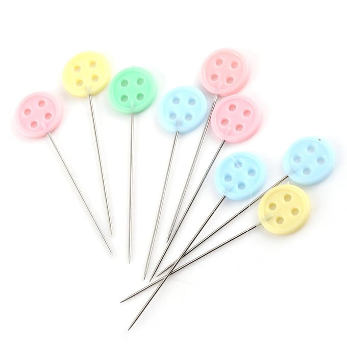 100 stuks DIY naai-patchworkspelden en quiltgereedschap white