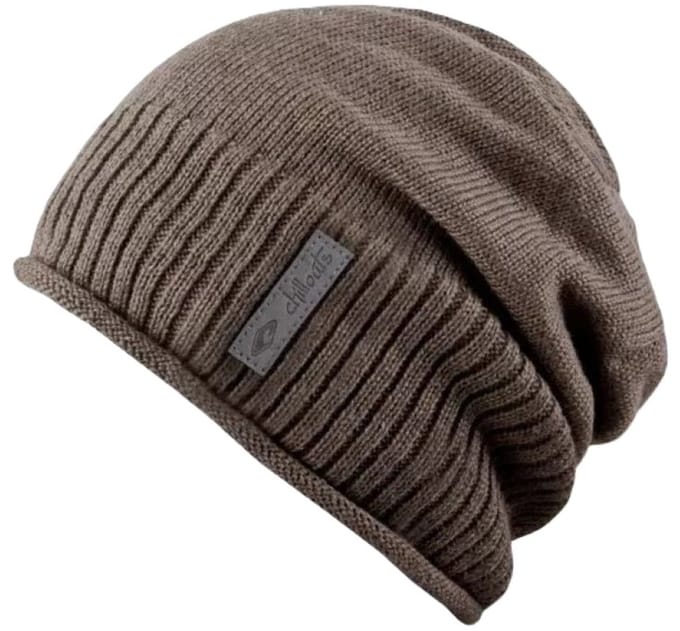 Chillouts beanie muts Etienne walnut