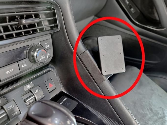 Brodit ProClip houder geschikt voor Nissan GTR 2017-2024 Angled mount