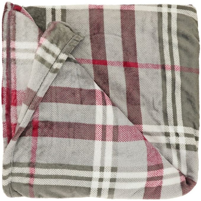Unique Living - Plaid Victor - 150x200cm - Grijs