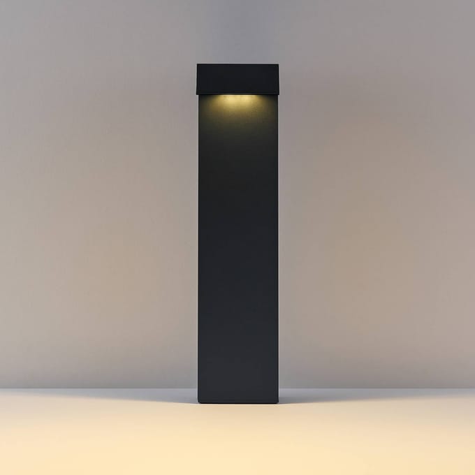 Molto Luce LED tuinpadverlichting ATO, hoogte 45 cm, DALI, antraciet, IP65, metaal