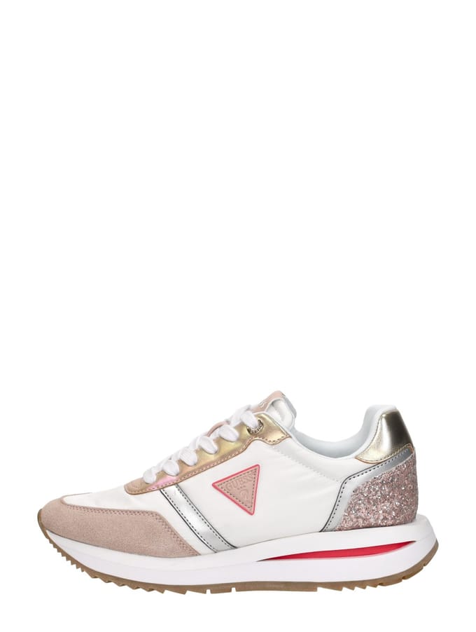 Guess Eagar Sneakers Laag - Wit - Maat 39