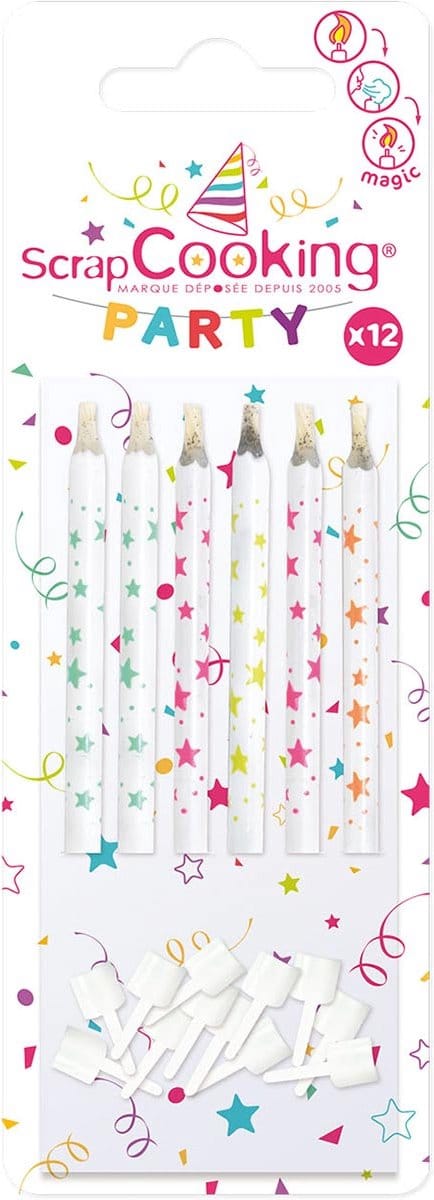 ScrapCooking Magische Kaarsen pk/12