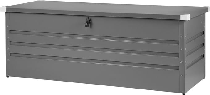 CEBROSA L - Kussenbox - Grijs - Staal