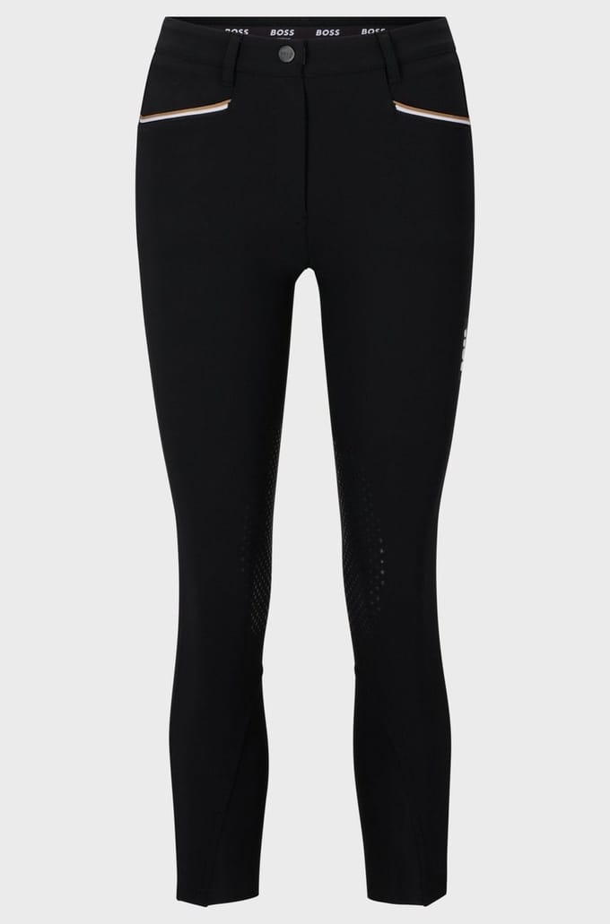 Boss Equestrian Rijbroek Dames Knie Grip Hazel Core M Zwart