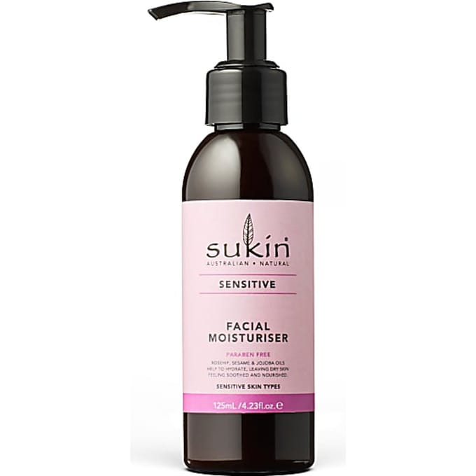 Sukin, Gezichtscrème, Gevoelig, 125 ml (125 ml) black