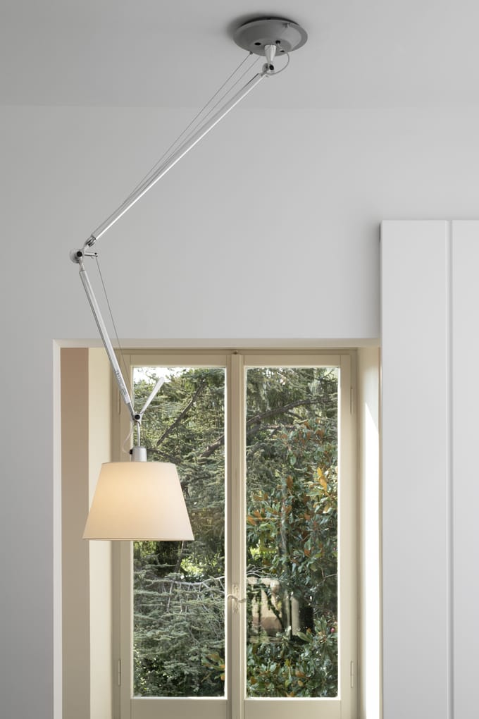 Artemide Tolomeo Decentrata Hanglamp - perkament - Ø 24