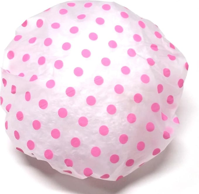 Rojafit Budget Douchemuts - Soepel - Transparant - Rose Stippen